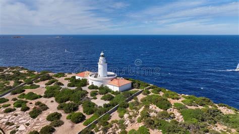 Illa Sa Conillera Island in Ibiza Aerial View Stock Video - Video of ...