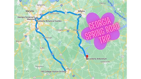 The 4.5-Hour Trip Will Take You To The Prettiest Gardens In Georgia