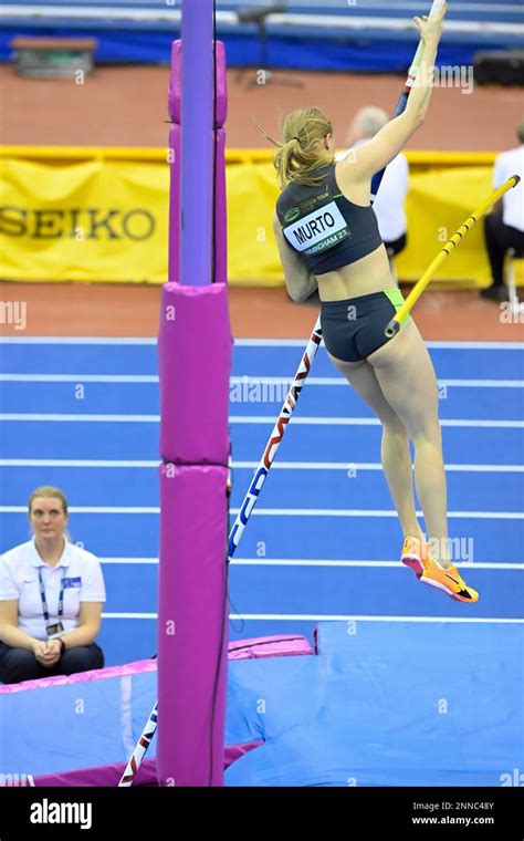 Birmingham, UK, 25 February 2023:MURTO Wilma FIN Women's Pole Vault ...