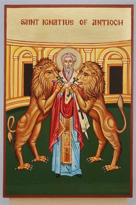 Saint Ignatius of Antioch Orthodox Icon - BlessedMart