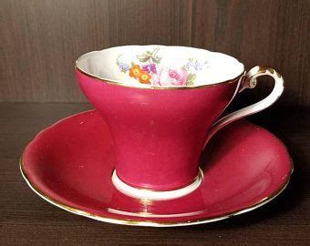 Breathtakingly rare Queen Anne China rose teacup and saucer set. Roses roses and more roses ...