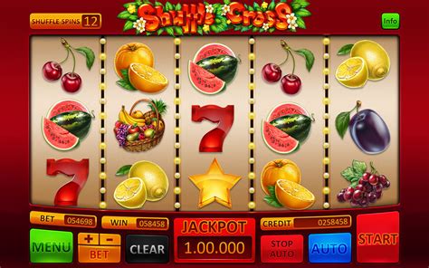 Slotopaint GameDesign - The Main UI for the Classic themed slot machine