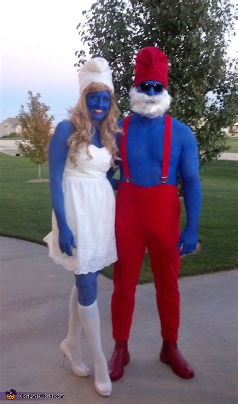 The Smurfs Couple Costume