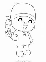 Pocoyo And Friends Coloring Pages sketch template