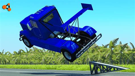 Rollover Crashes - | Beamng drive - YouTube