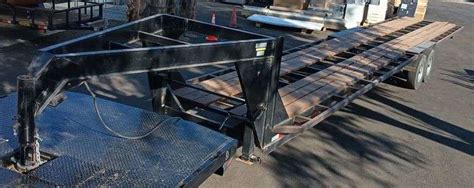 40ft Gooseneck Trailer-14k lbs - Business Liquidation Auction