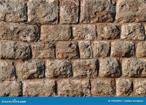 Solid stone wall stock image. Image of solid, stone, backdrop - 19028893