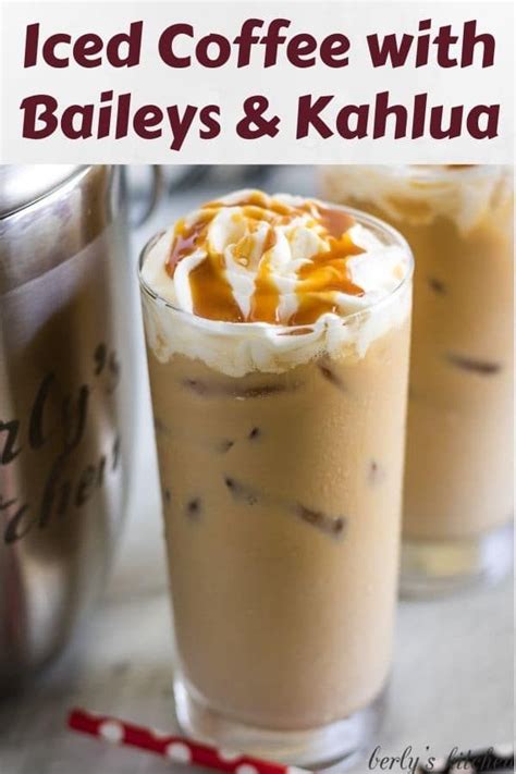 Iced Coffee with Kahlua and Bailey's | Recipe | Baileys recipes, Coffee ...