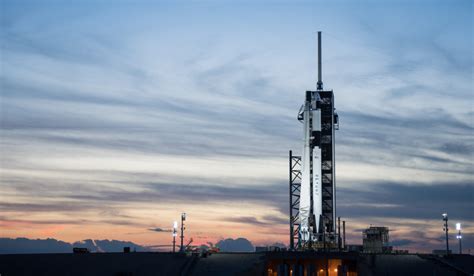 Demo-1: SpaceX Falcon 9 is Vertical at Launch Complex 39A – Commercial ...