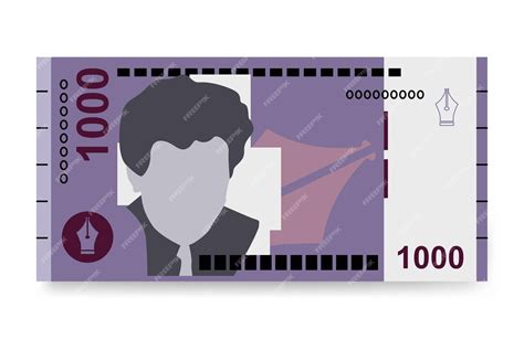 Premium Vector | Armenian Dram Vector Illustration Armenia money set bundle banknotes Paper ...