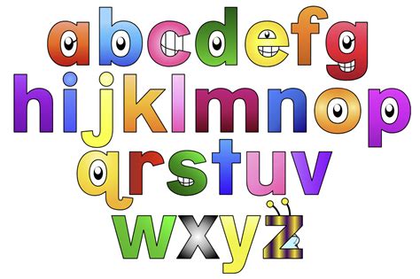 Ultialphabet letters in TVOkids style by jesnoyers on DeviantArt