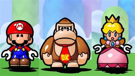 Mario Vs. Donkey Kong: Minis March Again - All Characters - YouTube