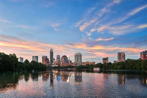 Austin Sunset on Ladybird Lake Photograph by Bee Creek Photography - Tod and Cynthia - Fine Art ...