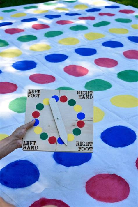 Giant Twister With Traditional Spinner Backyard Games Yard | Etsy ...