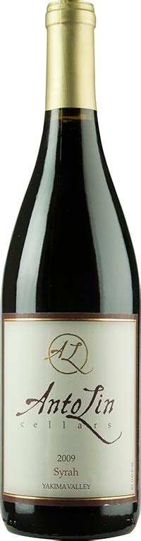 AntoLin Cellars 2009 Yakima Valley Syrah, $24