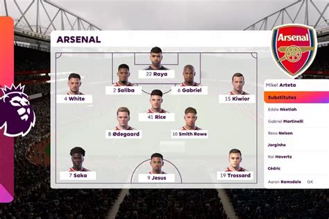 We simulated Arsenal vs Crystal Palace to get a score prediction for ...