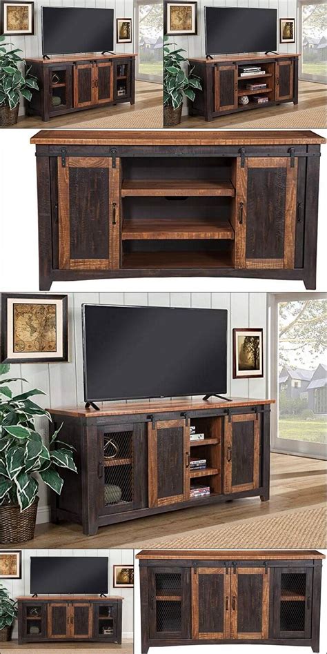 Best Rustic TV Stands To Decor Your Living Rooms | Rustic Home Decor and Design Ideas.