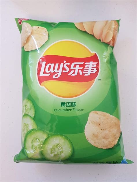 Lays Potato Chips Cucumber Flavor – Shadow Anime