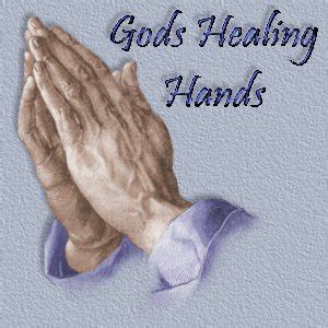 Judy's Realm of Sunshine and Smiles - Gods Healing Hands by Shirley Pickens