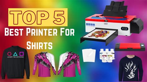 Top 5 Best Printer For Shirts In 2023 - YouTube