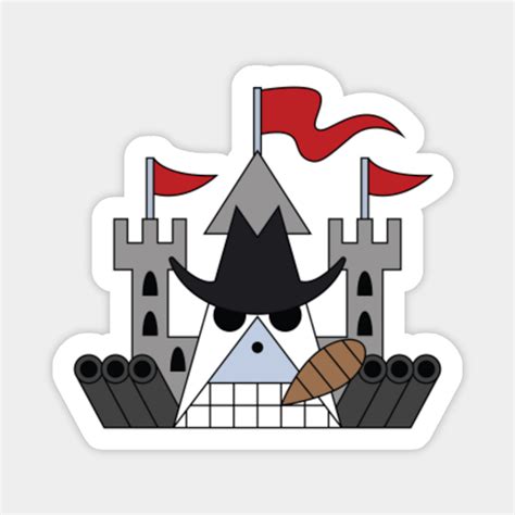 Capone Bege Fire Tank Pirates Logo - Capone Bege - Magnet | TeePublic