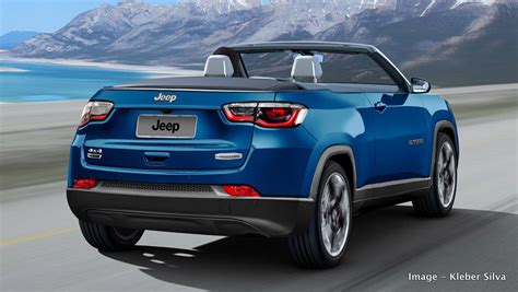 Jeep Compass based premium hatchback and convertible - Rendered by artist