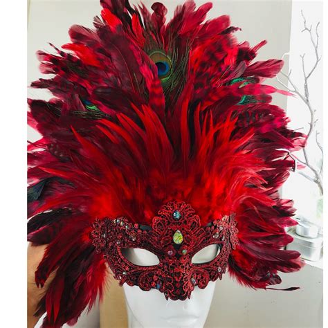 Masque noir de carnaval de Rio masque brésilien de carnaval | Etsy