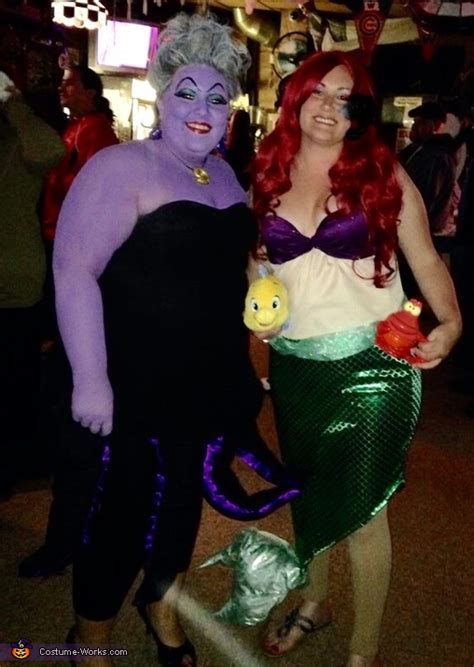 Ariel and Ursula Costume | Creative DIY Costumes