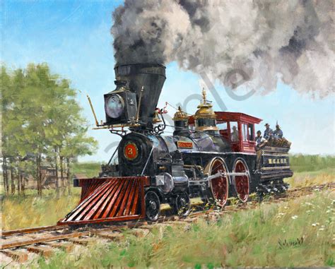 Great Locomotive Chase Art for Sale