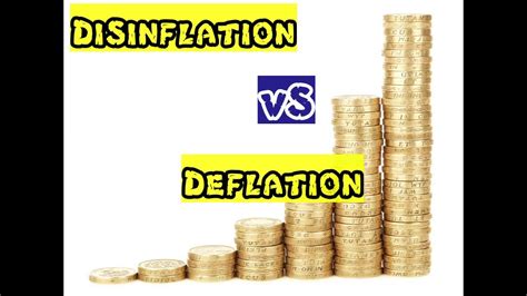 What is the difference between deflation and disinflation ? Inflation ...