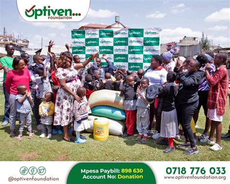 Join Hands To Support The Less Fortunate – Optiven Foundation