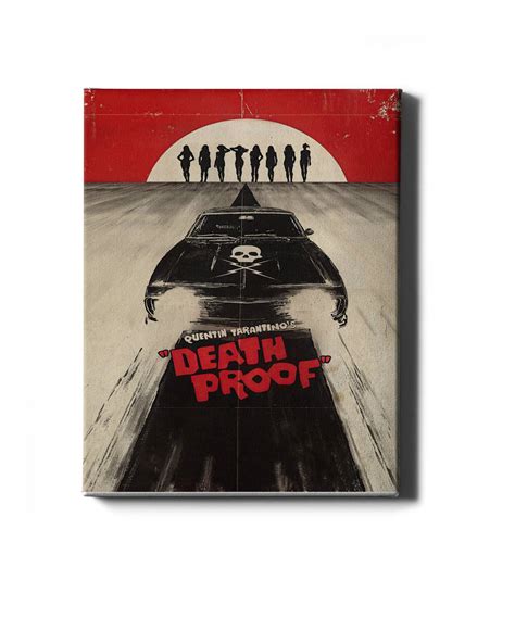 Death Proof Film Poster, Movie Film Poster Print, Home Decor/Wall Art ...