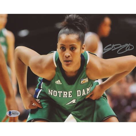 Skylar Diggins-Smith Signed Notre Dame Fighting Irish 8x10 Photo ...