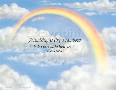 Rainbow Friendship Quotes. QuotesGram