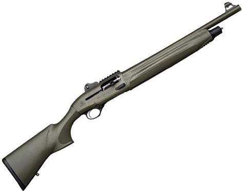 Beretta 1301 Tactical Gen 2 Semi-Auto Shotgun - 12Ga, 3", 18.5", Steelium, OD Green Cerakote ...