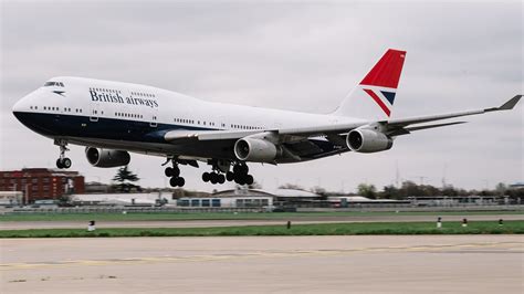 British Airways last Boeing 747 takeoff this morning (8th) from London Heathrow to be retired ...