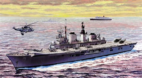 HMS Invincible, Falklands War Falklands War, Marine Art, Ship Paintings ...