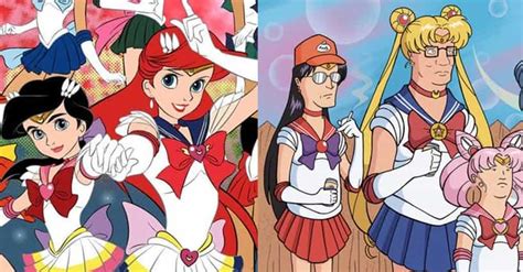 21 Amazing Sailor Moon Fan Art Crossovers