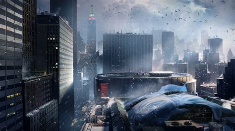 Wallpaper : video games, city, cityscape, skyline, skyscraper, concept art, Tom Clancy's The ...