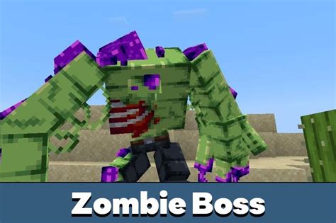 Download Zombie Boss Mod for Minecraft PE - Zombie Boss Mod for MCPE