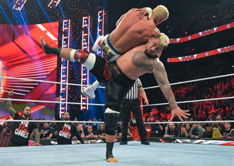 Solo Sikoa's 206-day record finally comes to an end on Raw