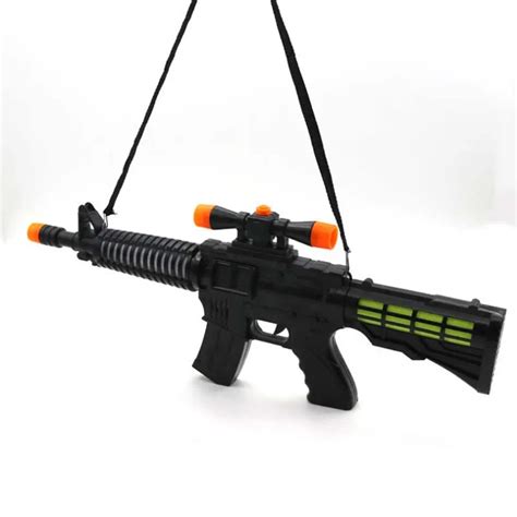 1Piece/Lot Hot Sale Large machine guns electric toy guns sound and light music light simulation ...