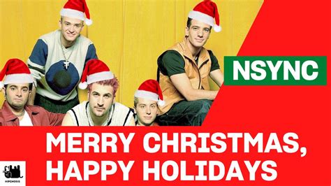 NSYNC - Merry Christmas, Happy Holidays (Lyrics) - YouTube