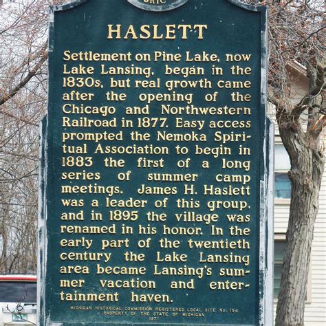 2022年 Haslett Historical Marker - 行く前に！見どころをチェック - トリップアドバイザー