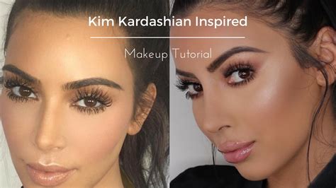 Kim Kardashian Makeup Tutorial - YouTube