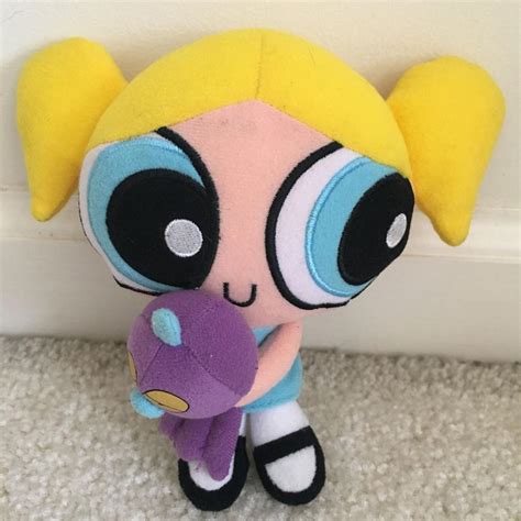 RARE Powerpuff Girls Bubbles 6" Plush Doll with Octi the Octopus ...