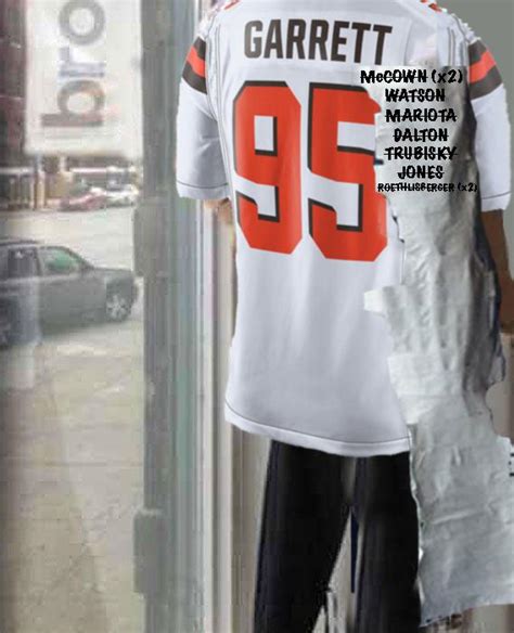 New and Improved Browns QB jersey : r/Browns