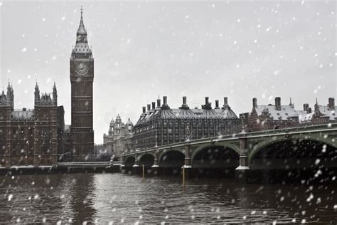 Snow In London Stock Photo - Image: 17644080