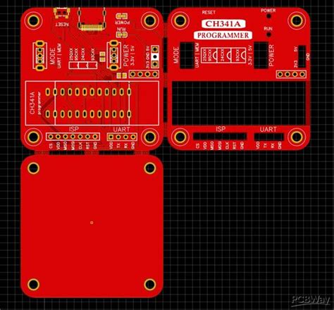 Programmer [CH341A] USB to serial port ver.2.3 - Share Project - PCBWay