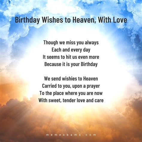 Happy Birthday In Heaven Quotes Heavenly Birthday Wishes Remembering Loved Ones – NBKomputer